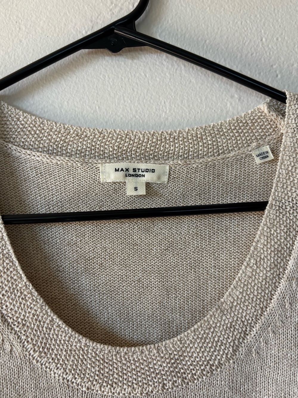 Max Studio Knit Shell Top - Picture 4 of 9